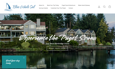 Sail The Puget Sound, Blake Island, or San Juan Islands
