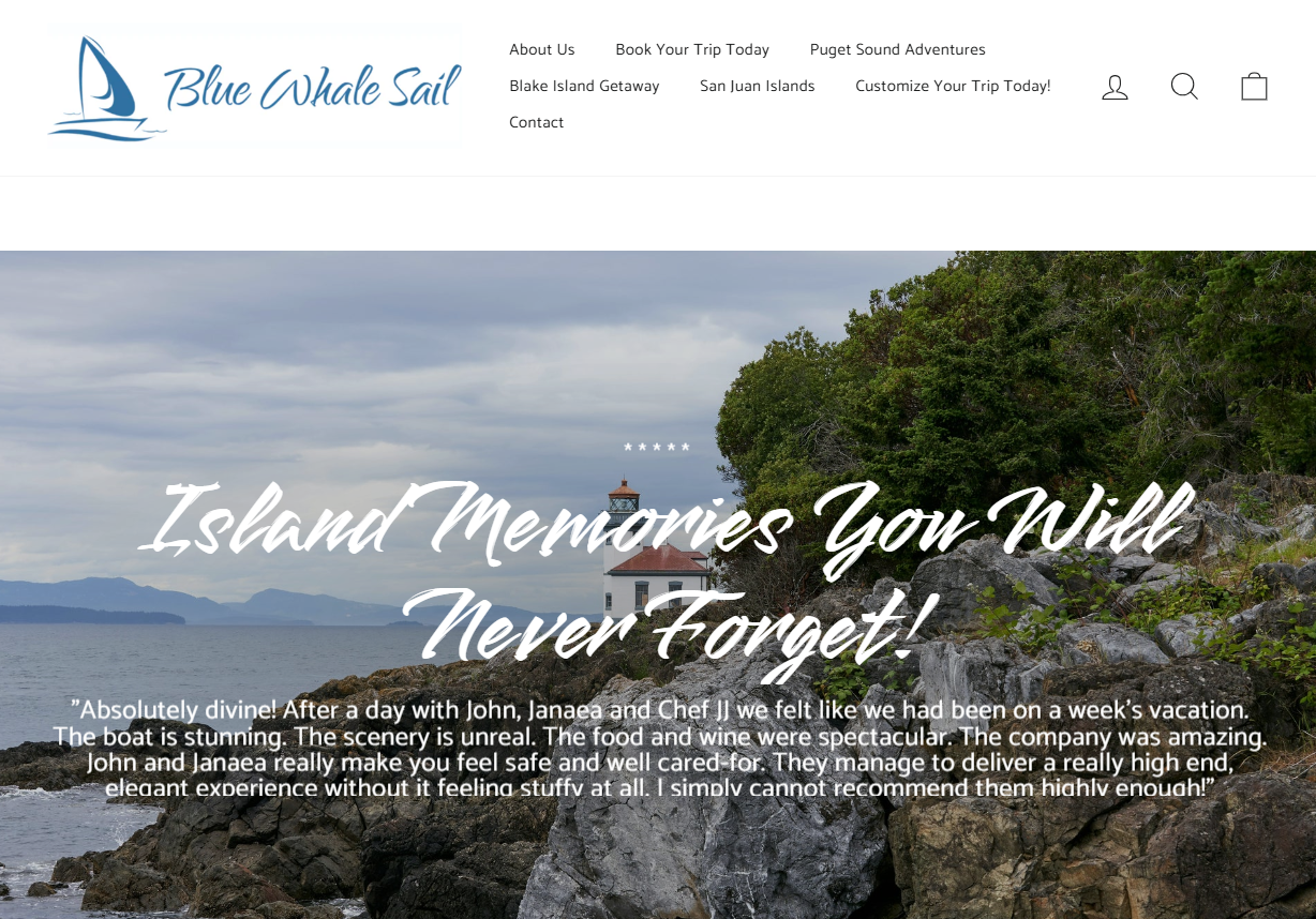 Sail The Puget Sound, Blake Island, or San Juan Islands